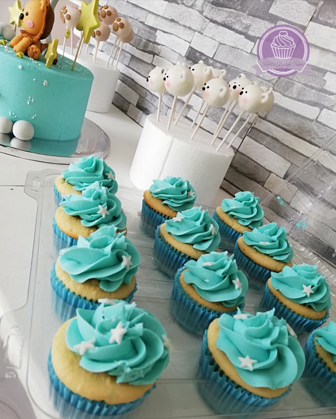 Cupcakes artesanales de Fondant Palace