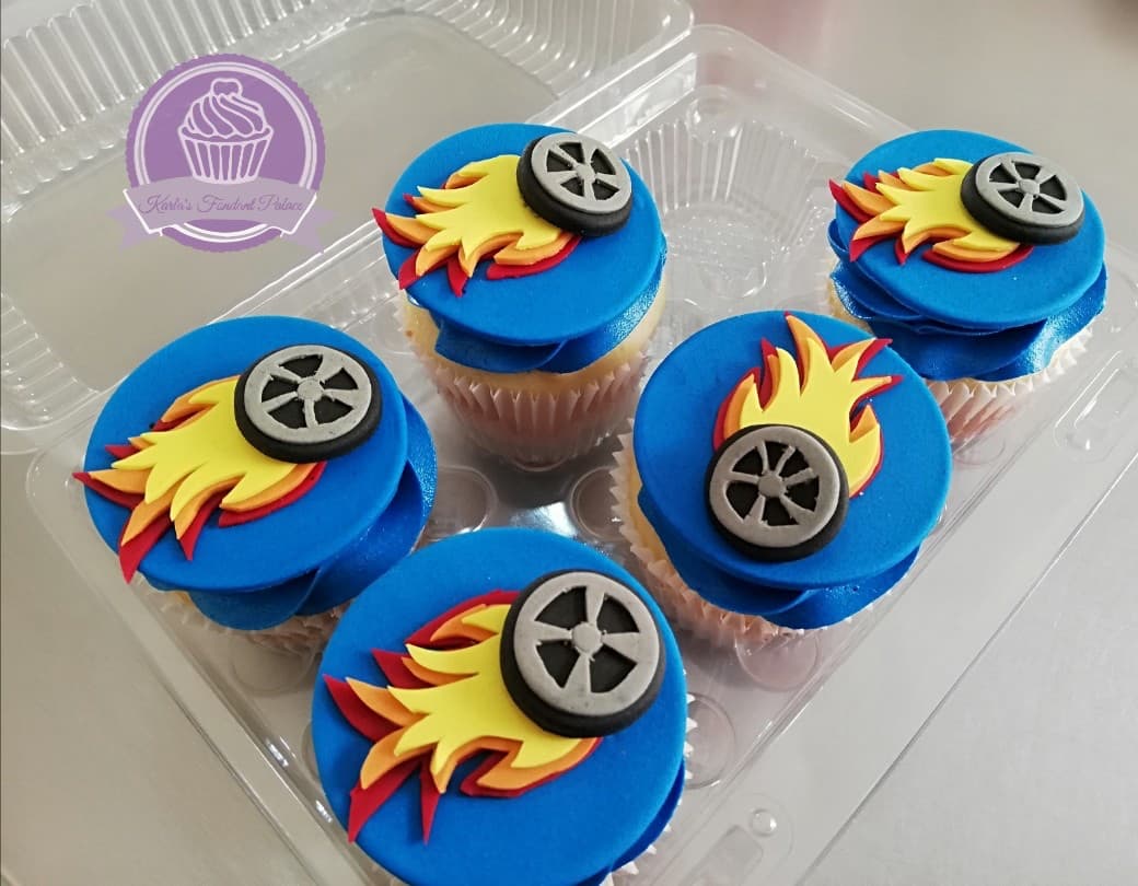 Cupcakes artesanales de Fondant Palace