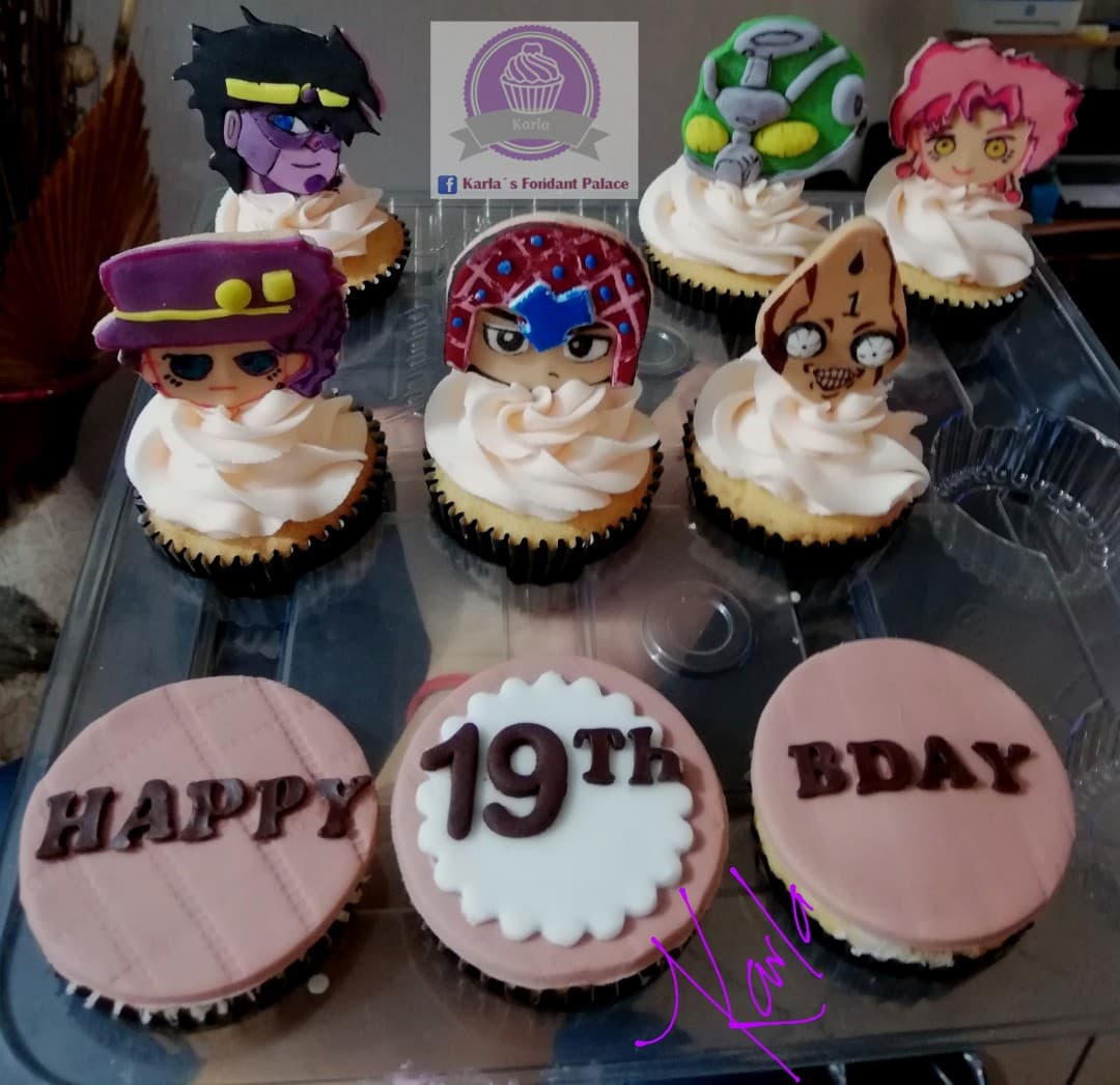 Cupcakes artesanales de Fondant Palace