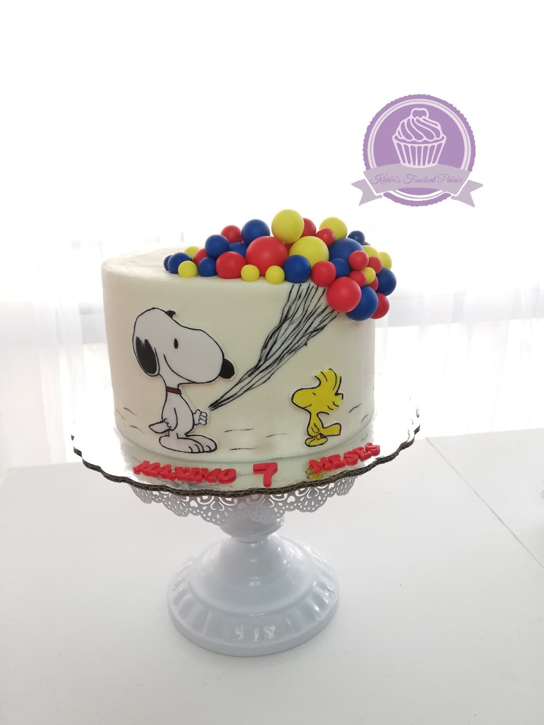 Pastel de cumpleaños decorado