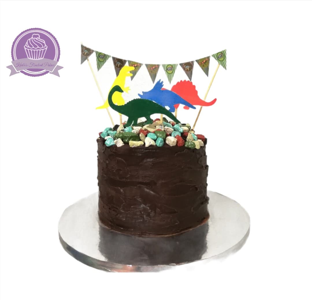 Pastel de cumpleaños decorado