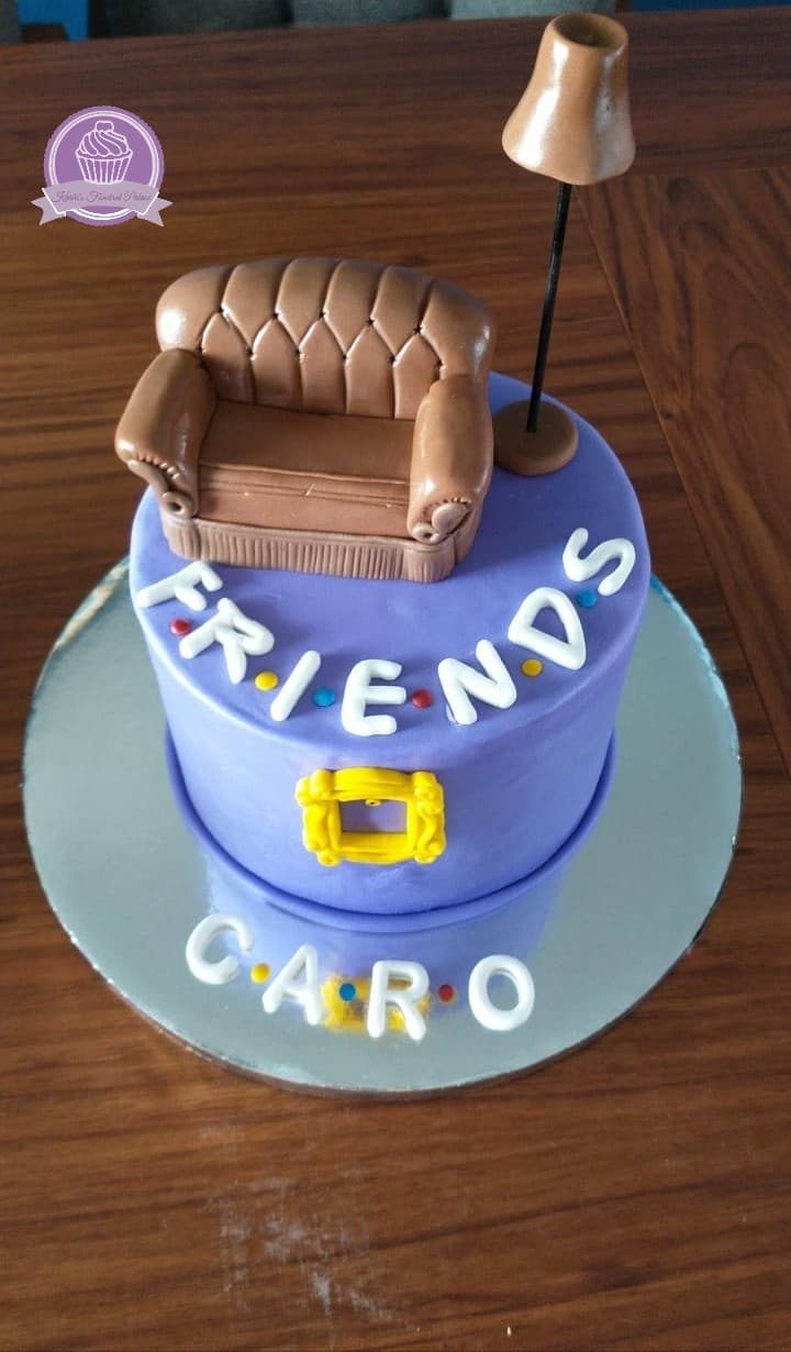 Pastel para cumpleaños en Fondant Palace