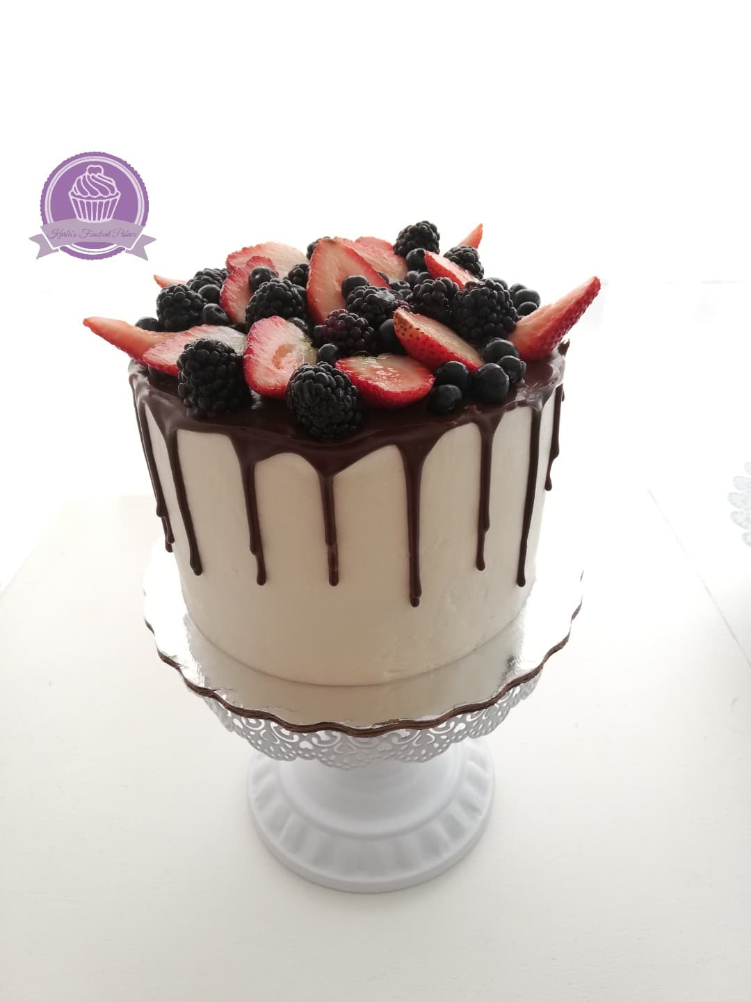 Pastel de cumpleaños decorado