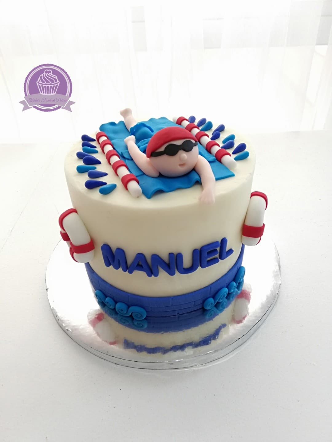 Pastel para cumpleaños en Fondant Palace