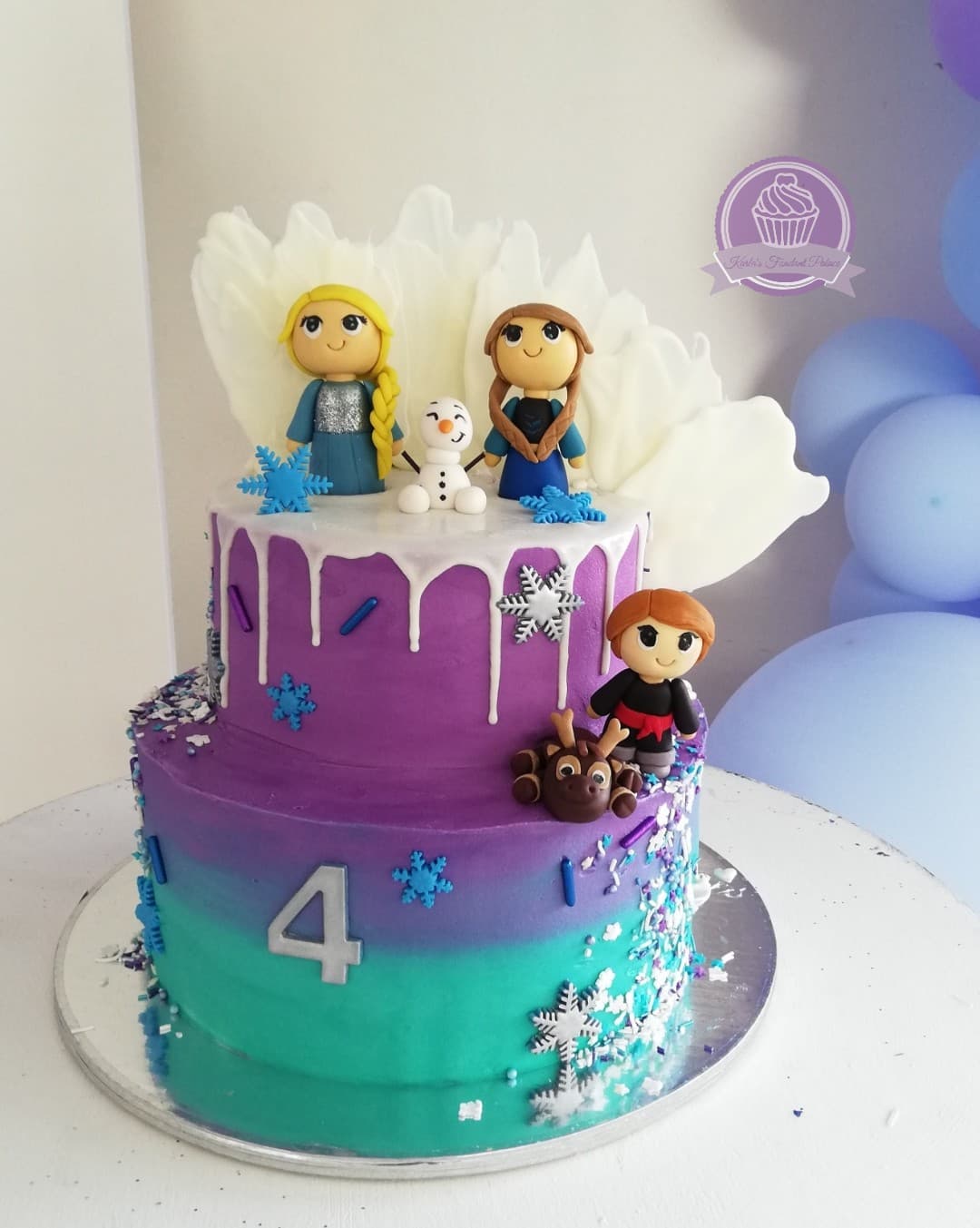 Pastel de cumpleaños decorado