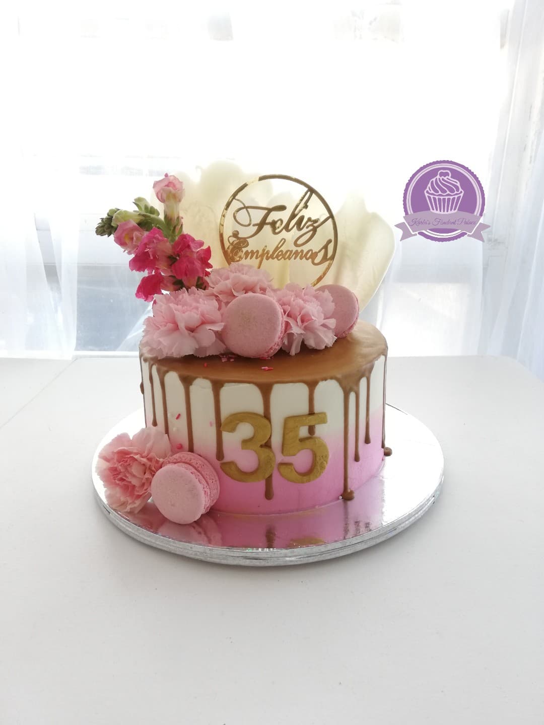 Pastel para cumpleaños en Fondant Palace