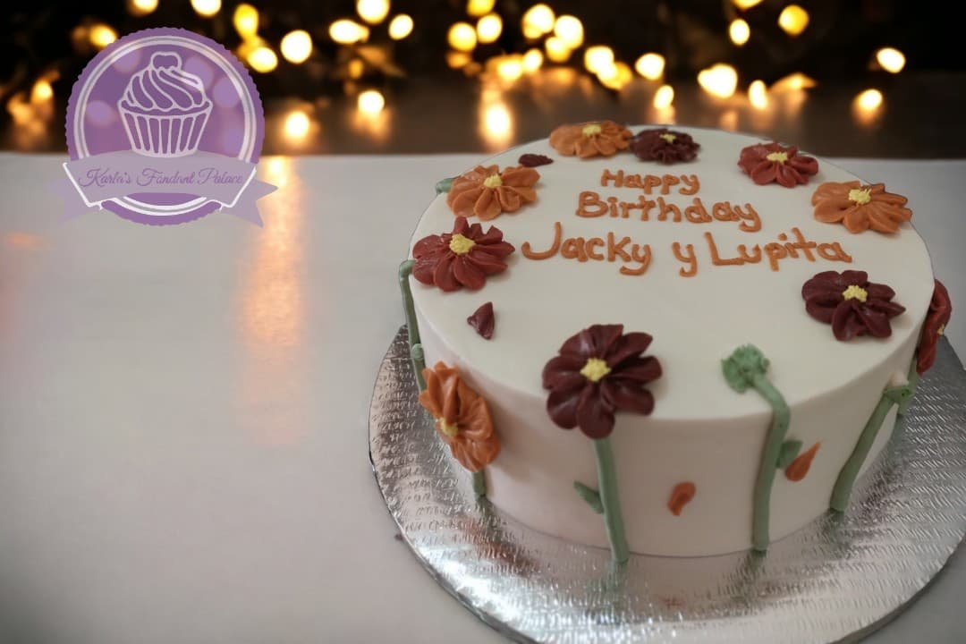 Pastel para cumpleaños en Fondant Palace