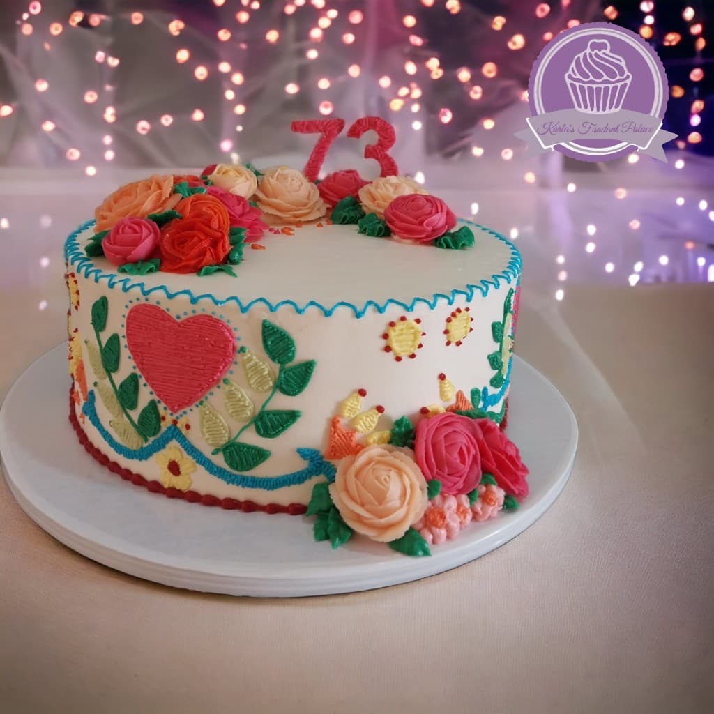 Pastel para cumpleaños en Fondant Palace