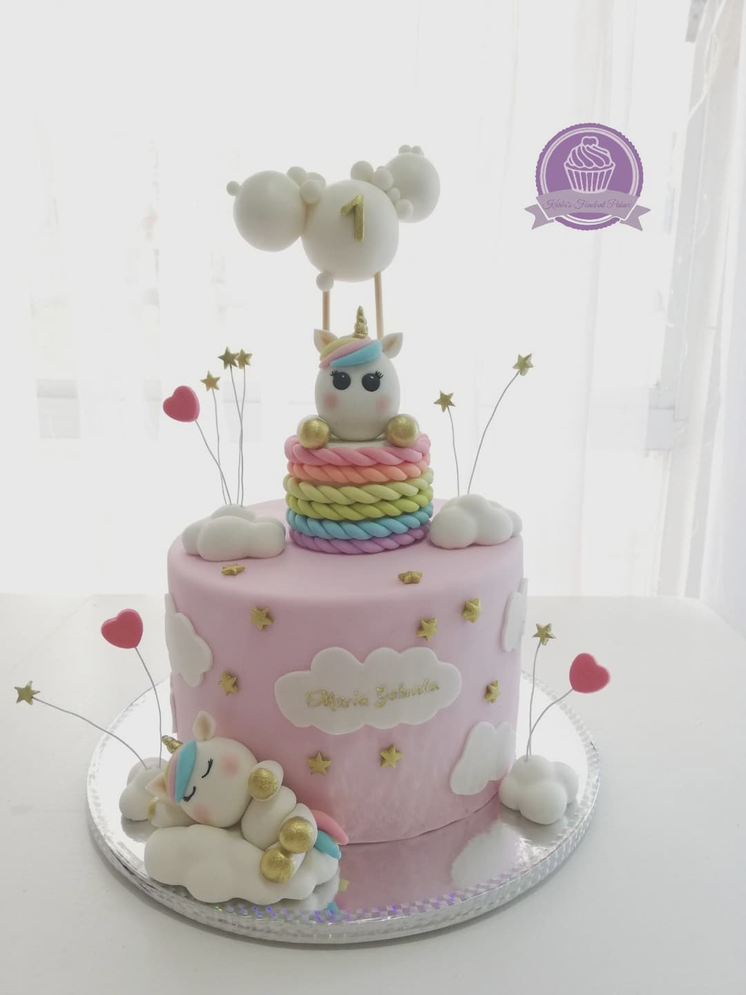 Pastel para cumpleaños en Fondant Palace