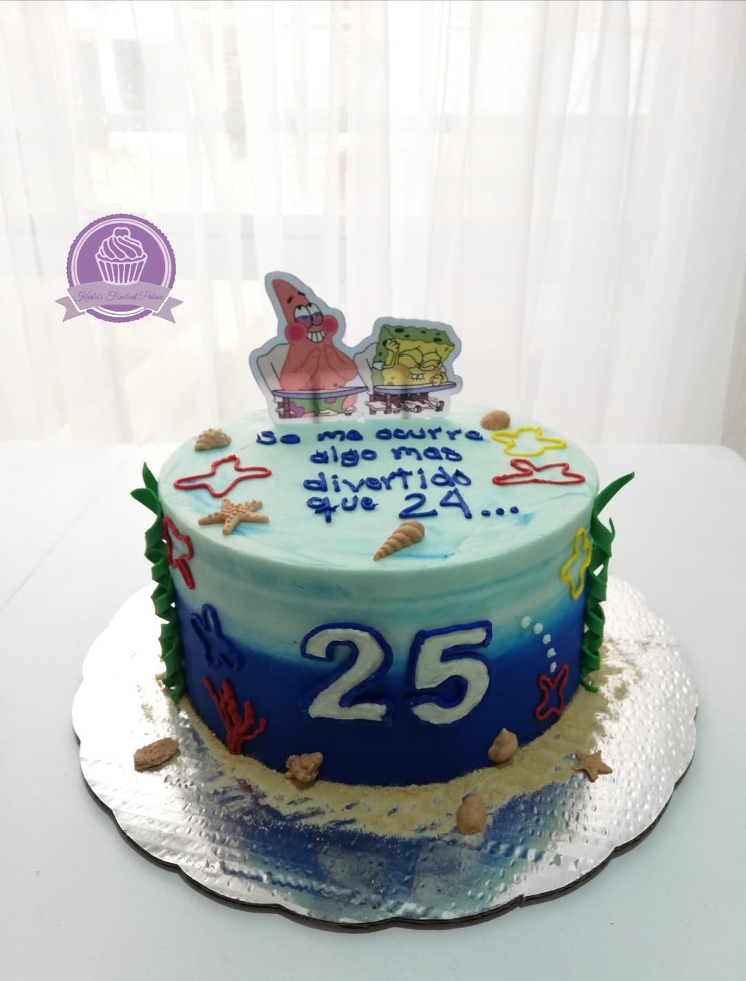 Pastel para cumpleaños en Fondant Palace
