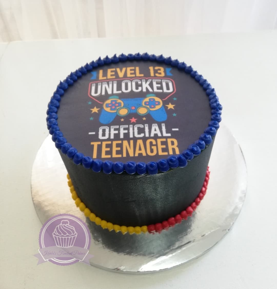 Pastel para cumpleaños en Fondant Palace