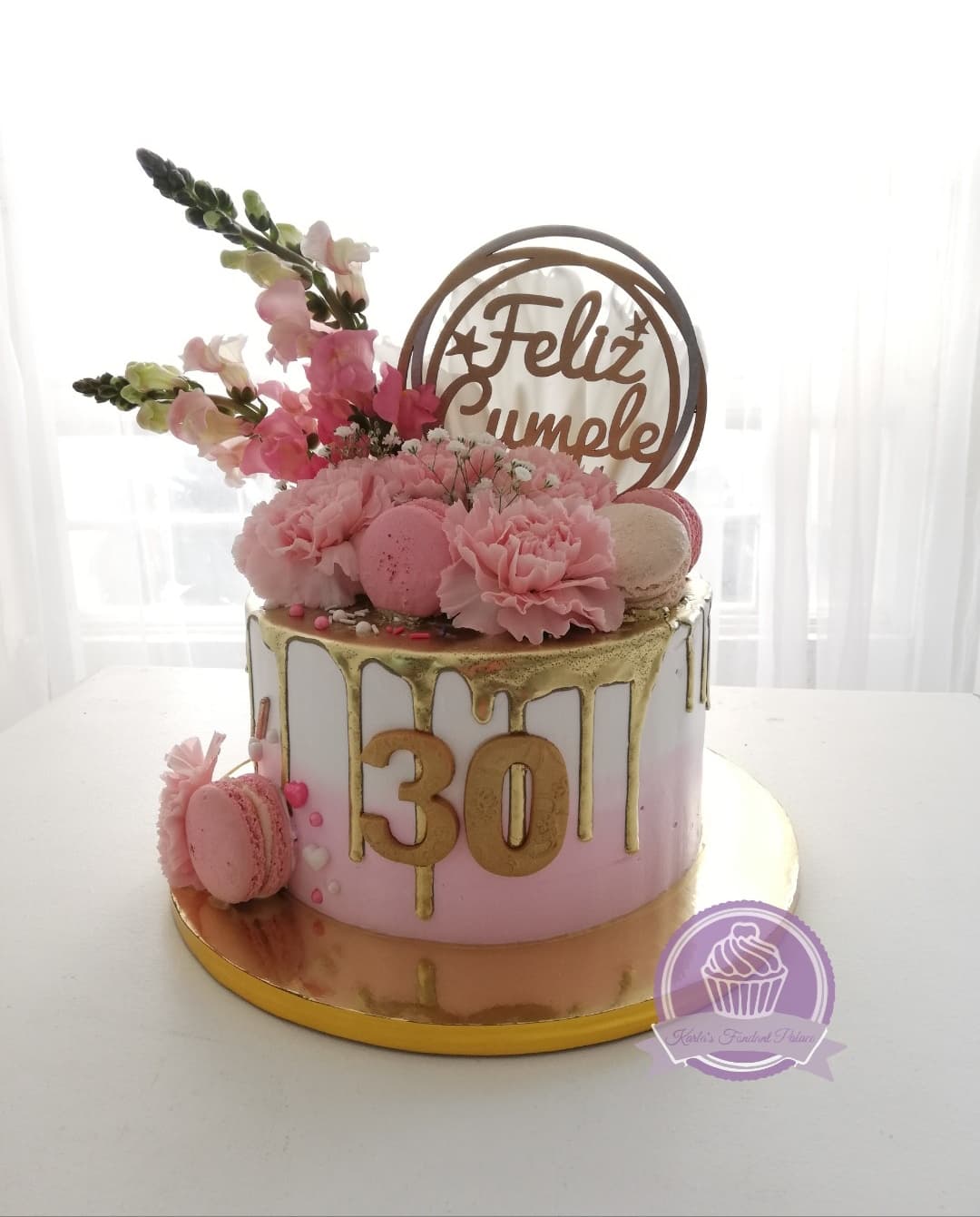 Pastel para cumpleaños en Fondant Palace