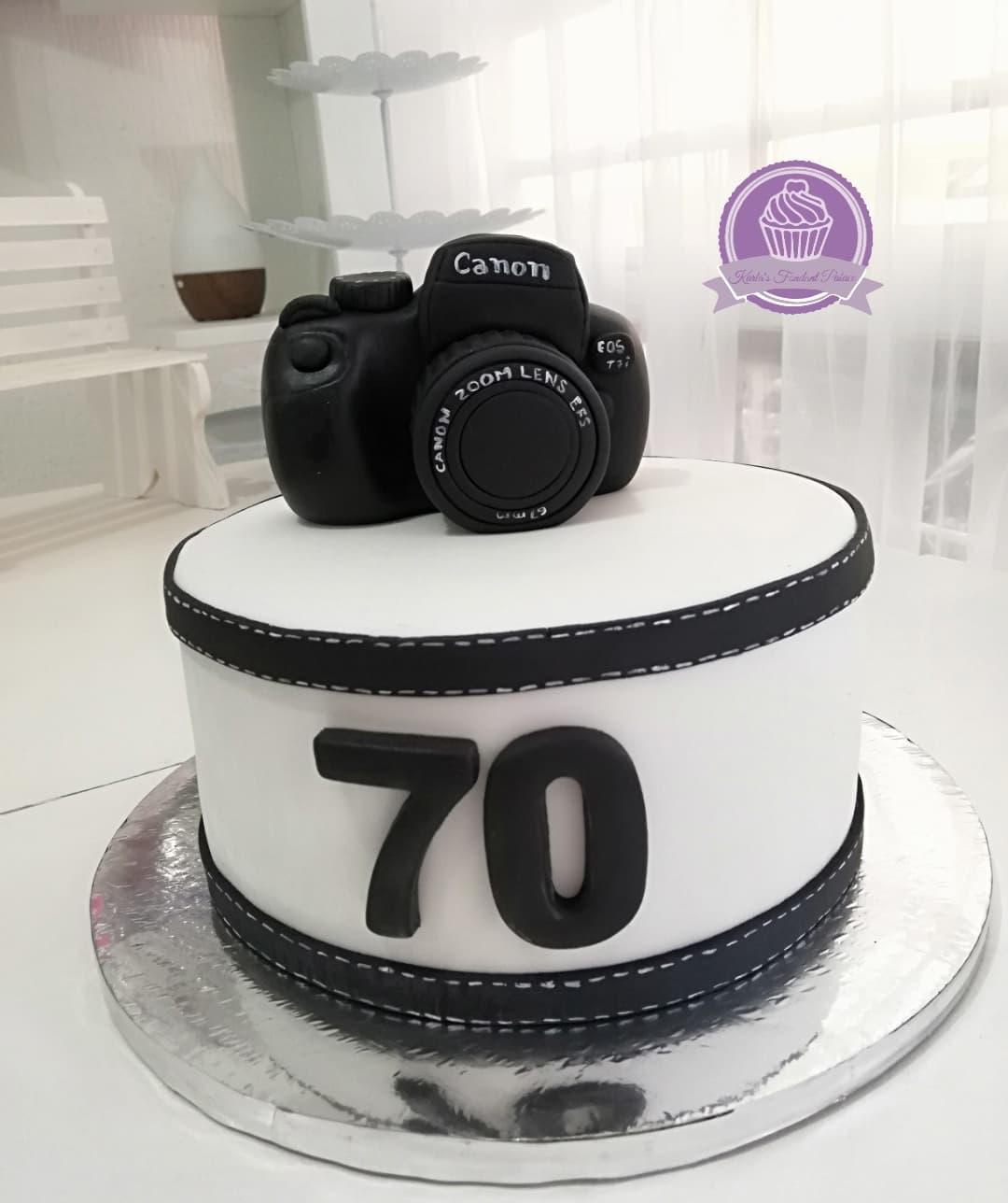 Pastel de cumpleaños decorado