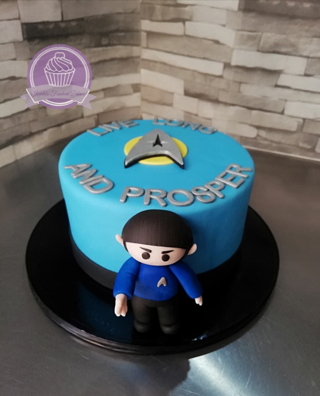 Pastel para cumpleaños en Fondant Palace