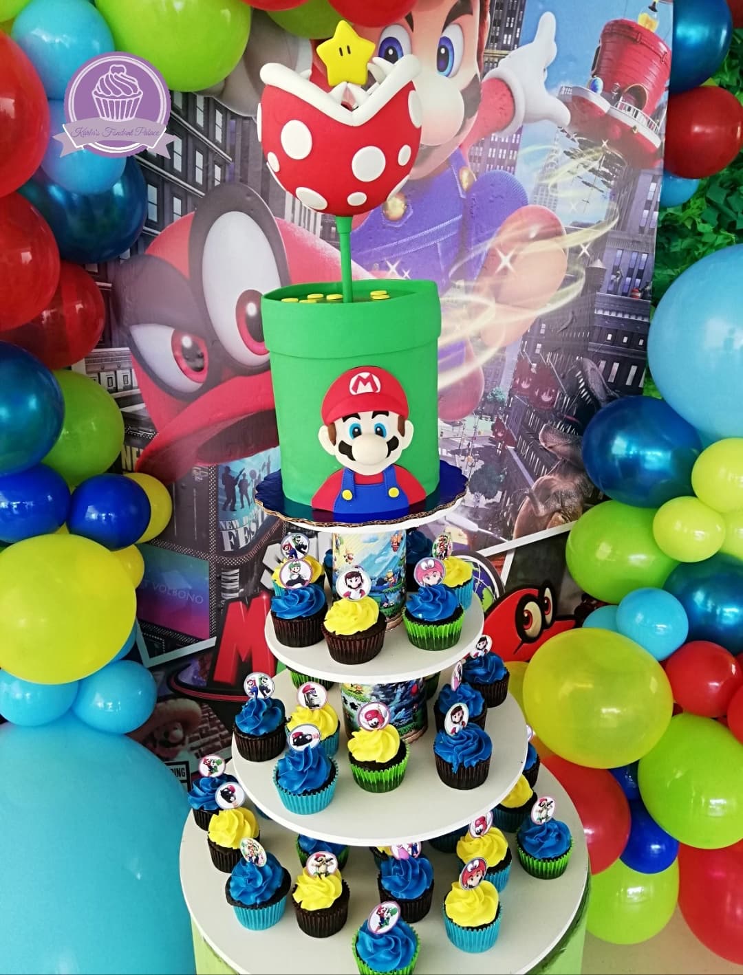 Pastel para cumpleaños en Fondant Palace