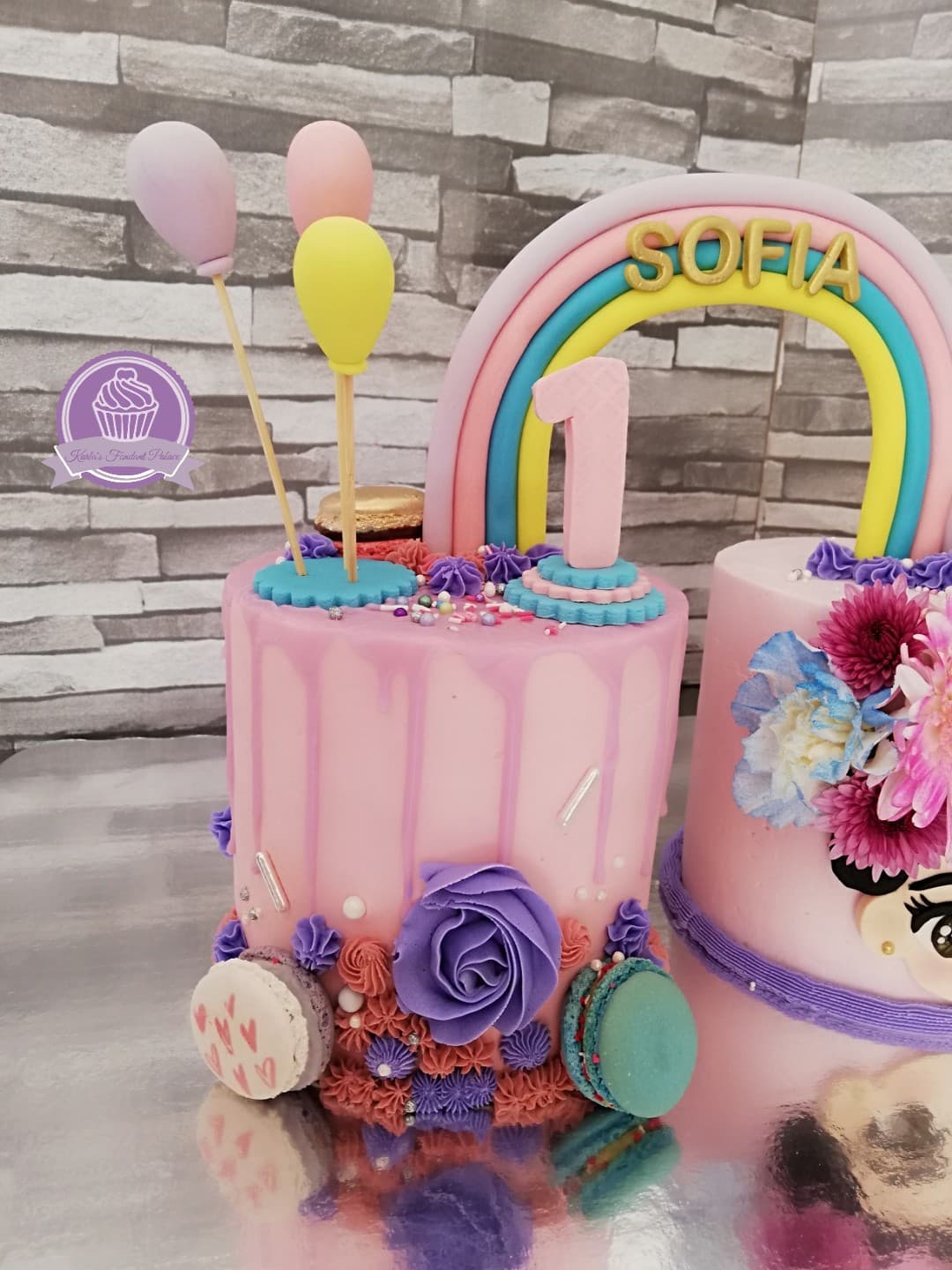 Pastel infantil decorado