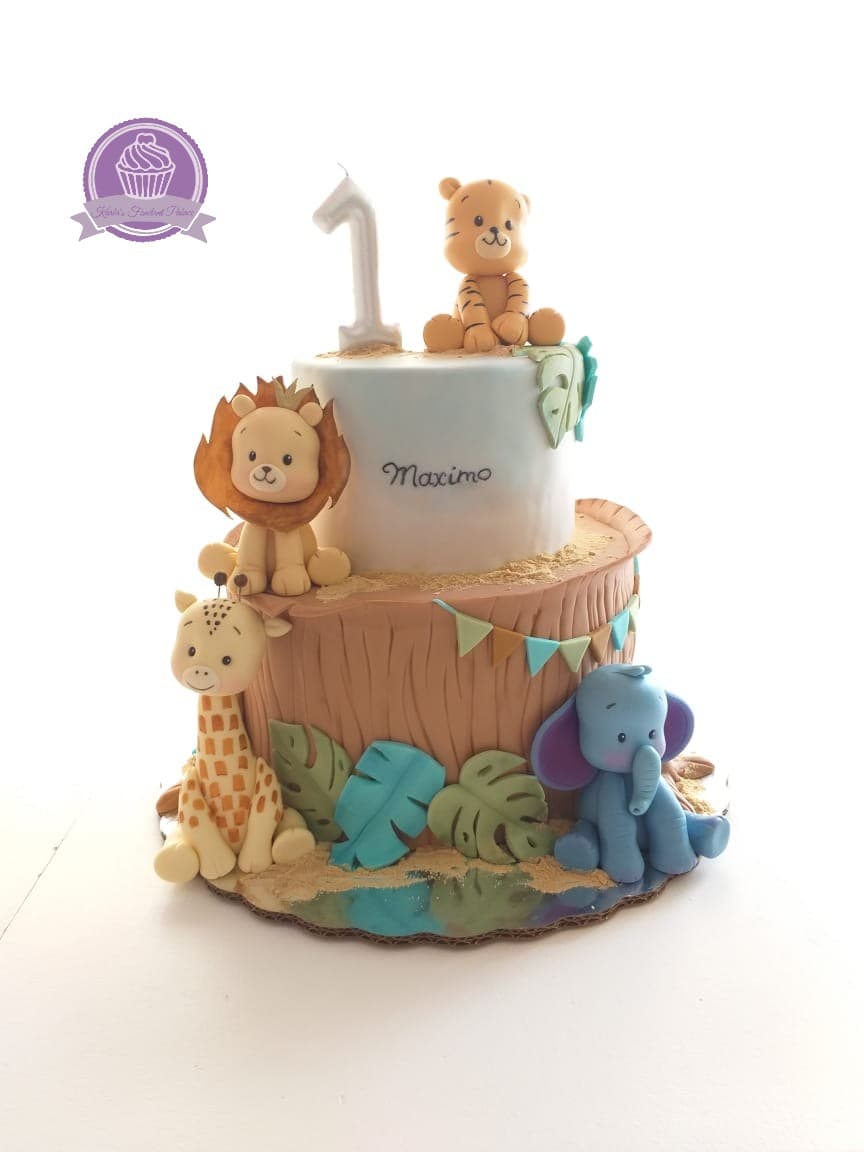 Pastel de fondant para niños en Fondant Palace