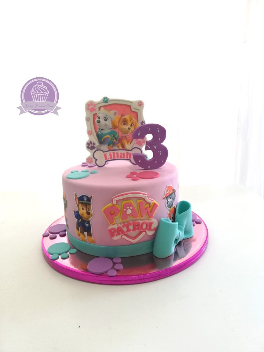 Pastel infantil decorado