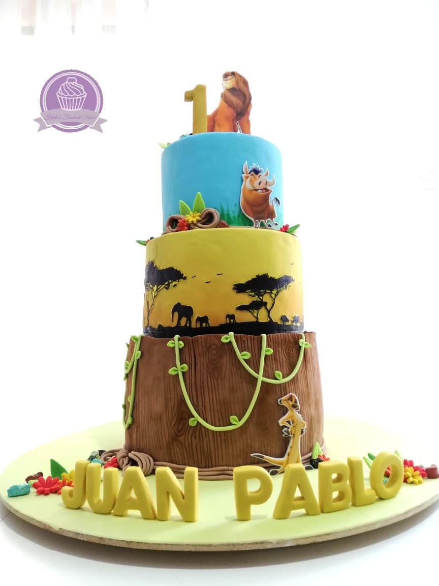 Pastel de fondant para niños en Fondant Palace
