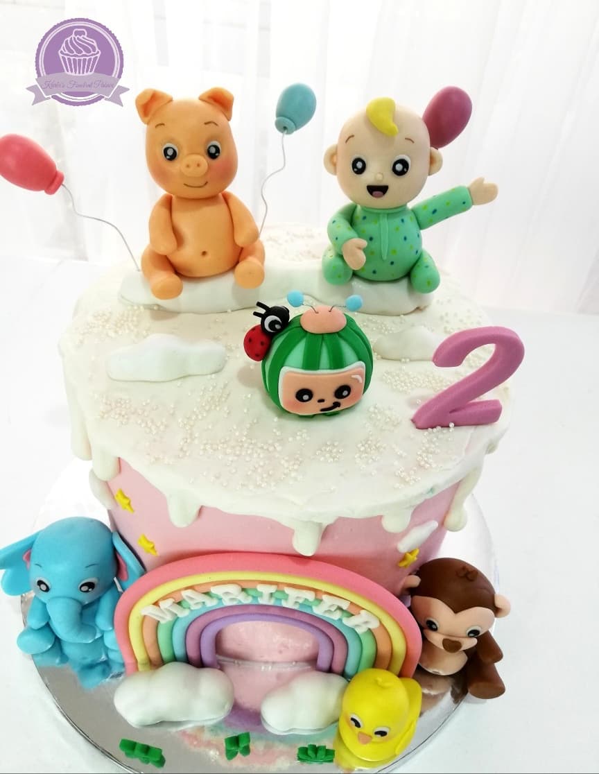 Pastel infantil decorado