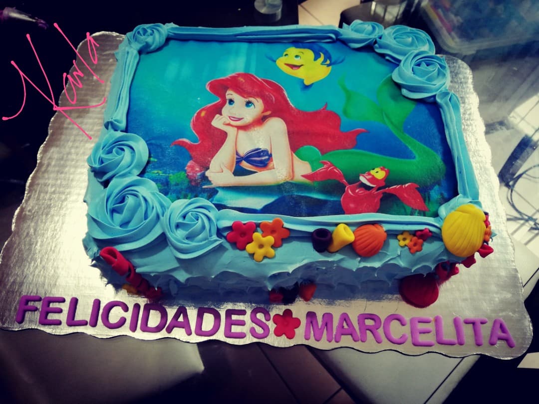 Pastel infantil decorado
