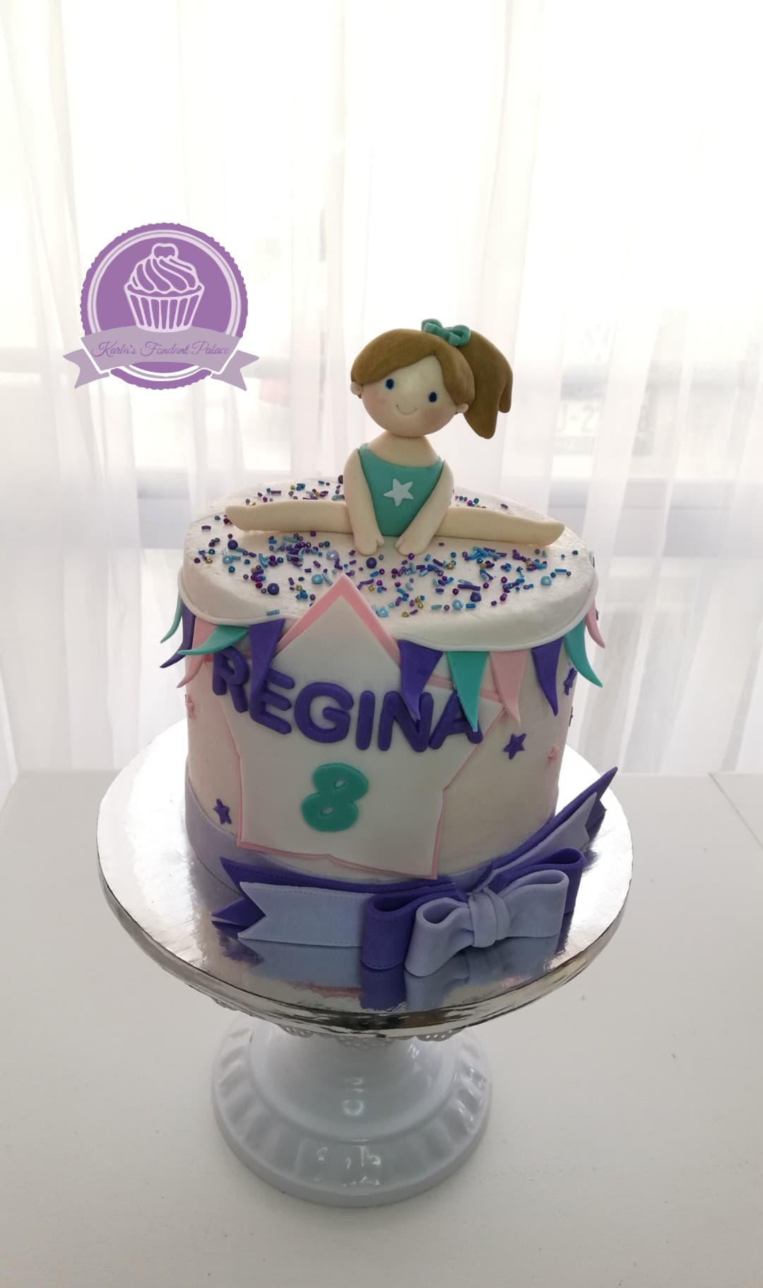 Pastel personalizado de fondant