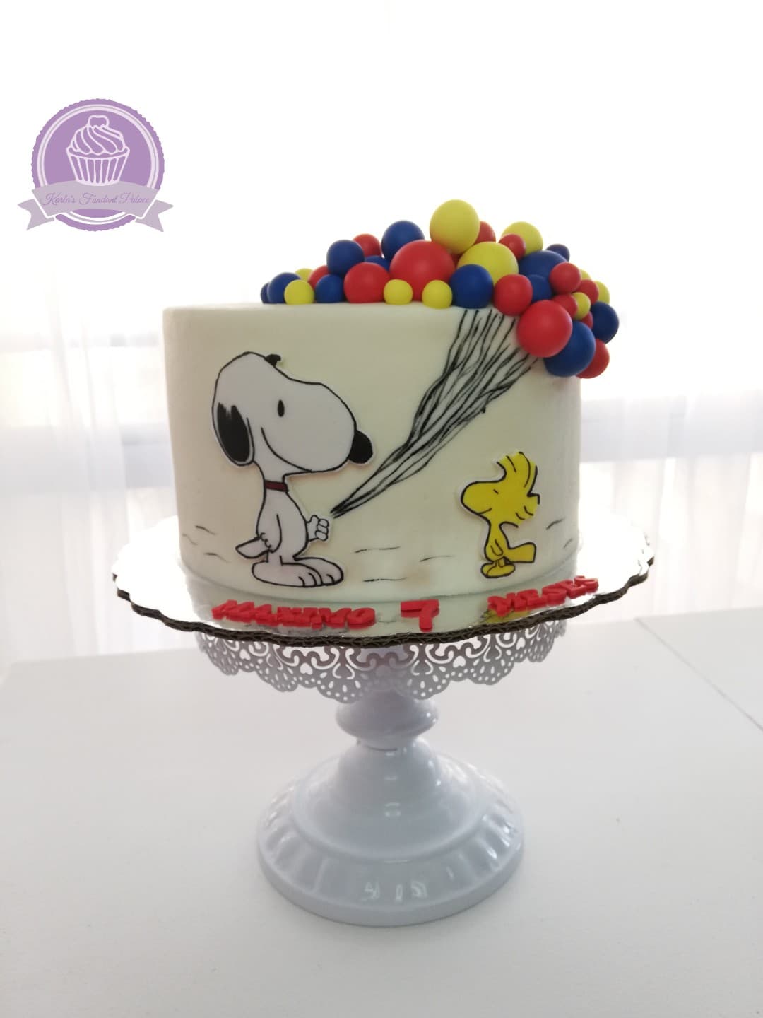 Pastel personalizado de fondant