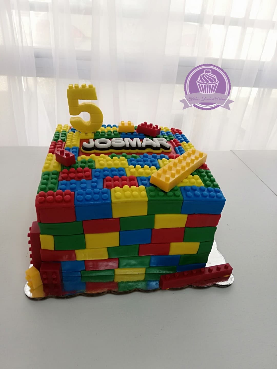 Pastel personalizado de fondant