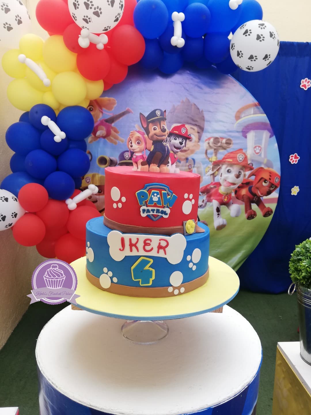 Diseño personalizado de pastel en Fondant Palace