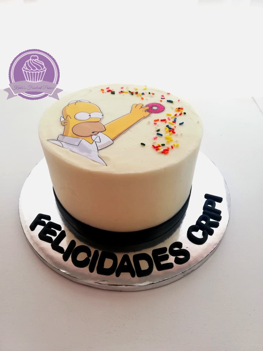 Diseño personalizado de pastel en Fondant Palace