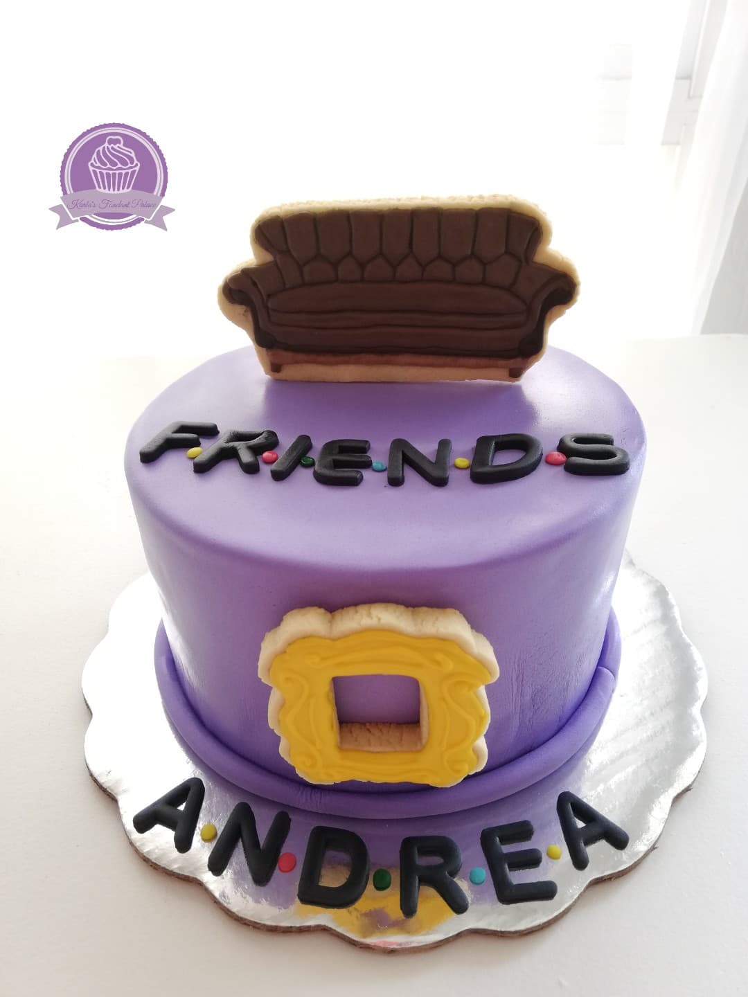 Pastel personalizado de fondant
