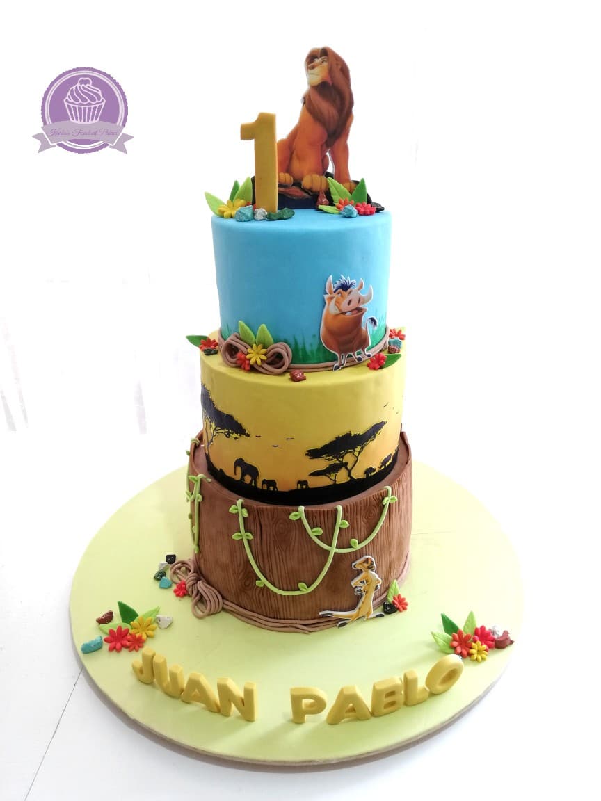 Diseño personalizado de pastel en Fondant Palace