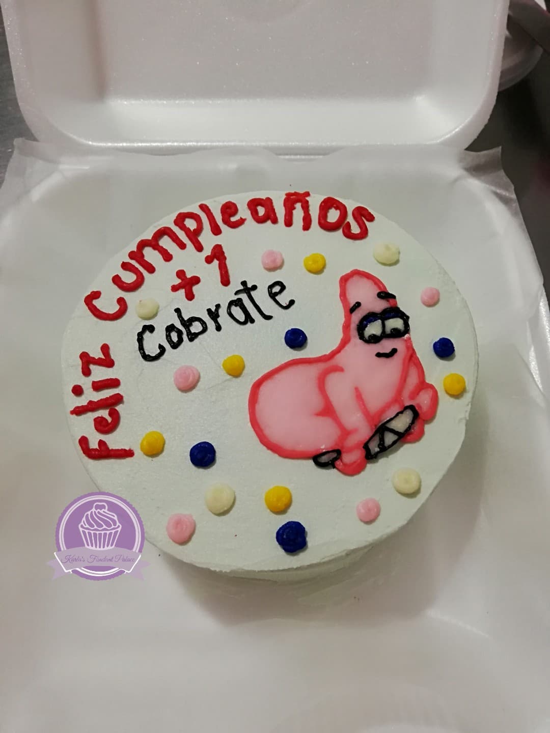 Pastel personalizado de fondant