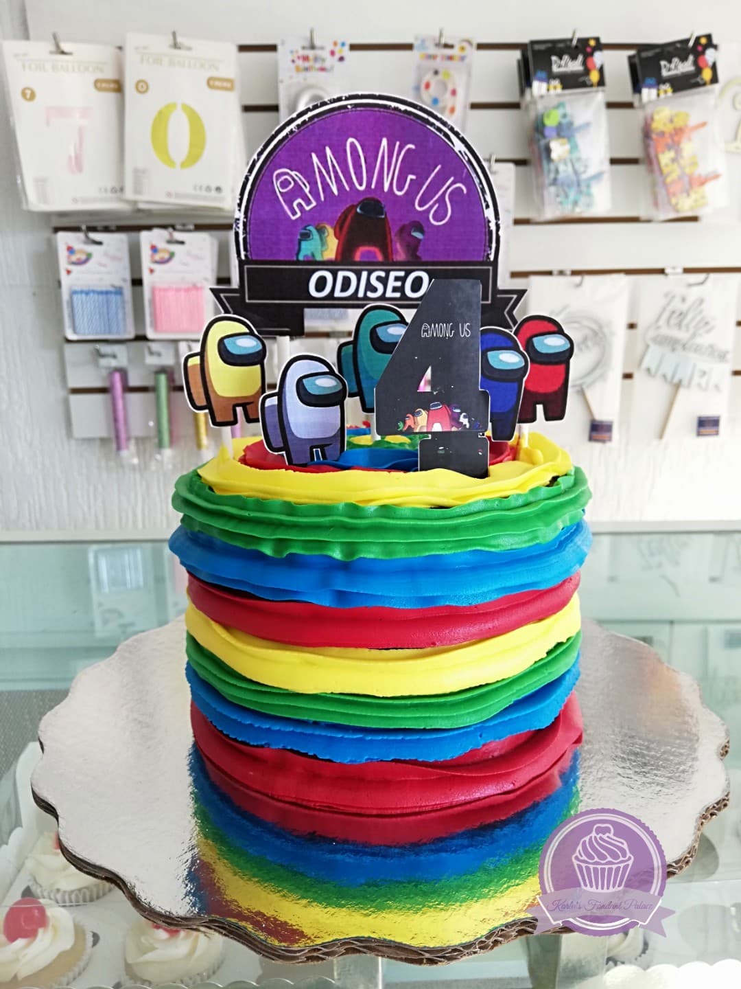 Pastel personalizado de fondant