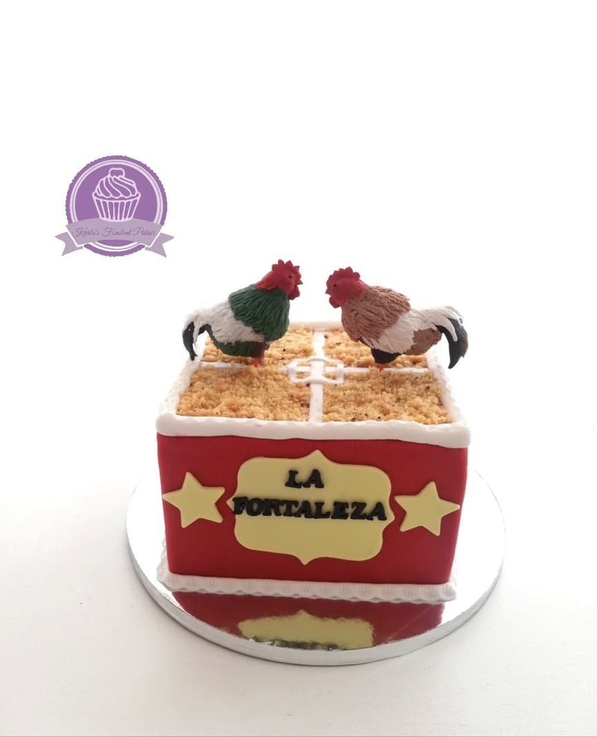 Pastel personalizado de fondant
