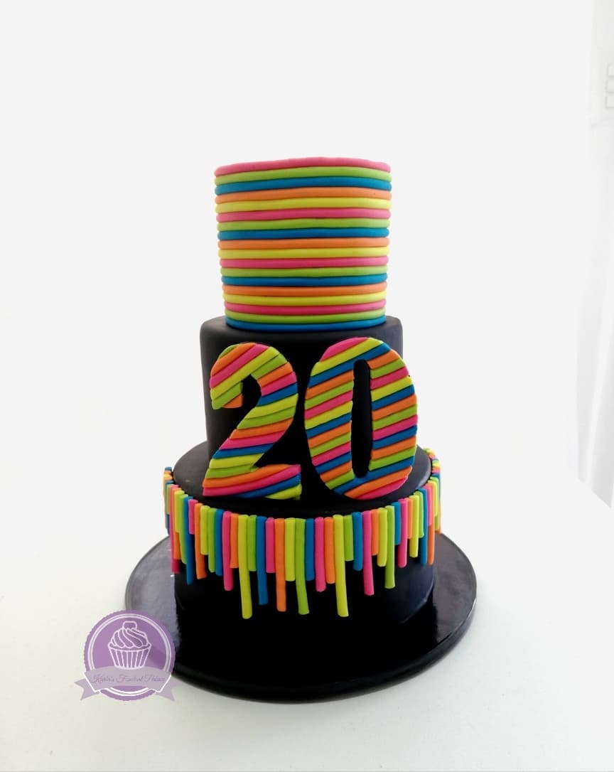 Pastel personalizado de fondant