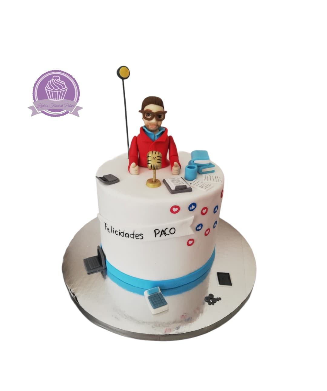 Diseño temático de pastel en Fondant Palace