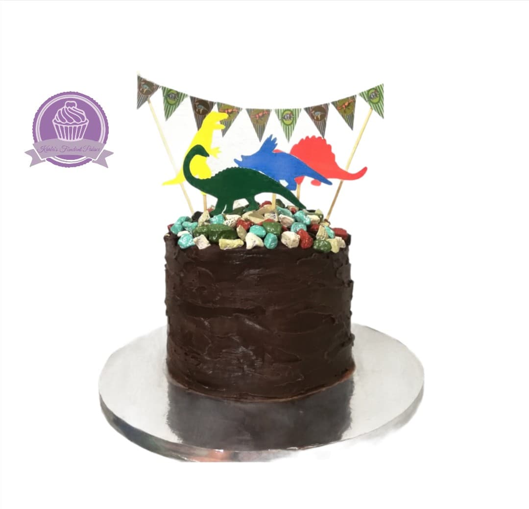 Pastel temático de fondant