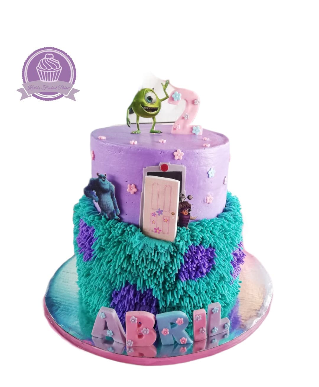 Pastel temático de fondant
