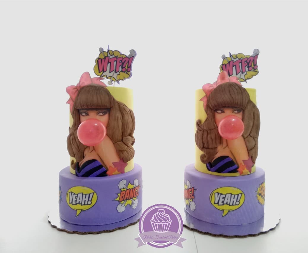 Pastel temático para fiesta