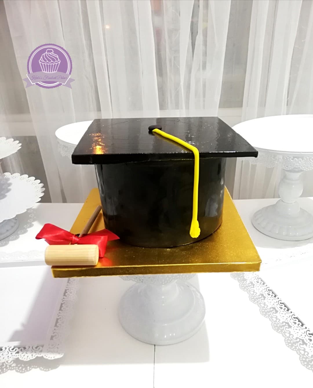 Pastel temático de fondant