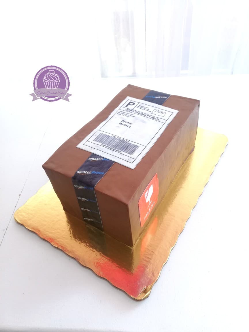 Pastel temático de fondant