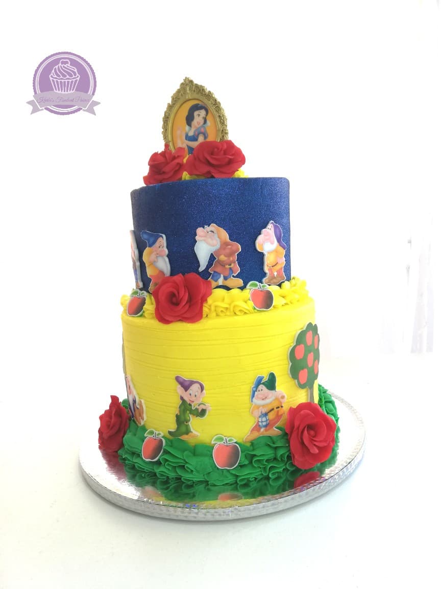 Pastel temático de fondant