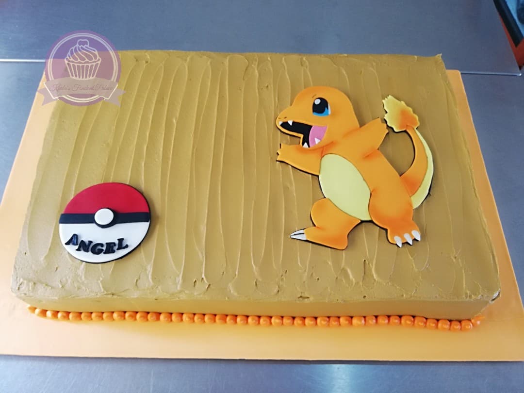 Pastel temático de fondant