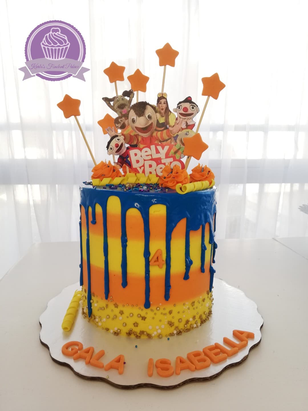 Pastel temático para fiesta