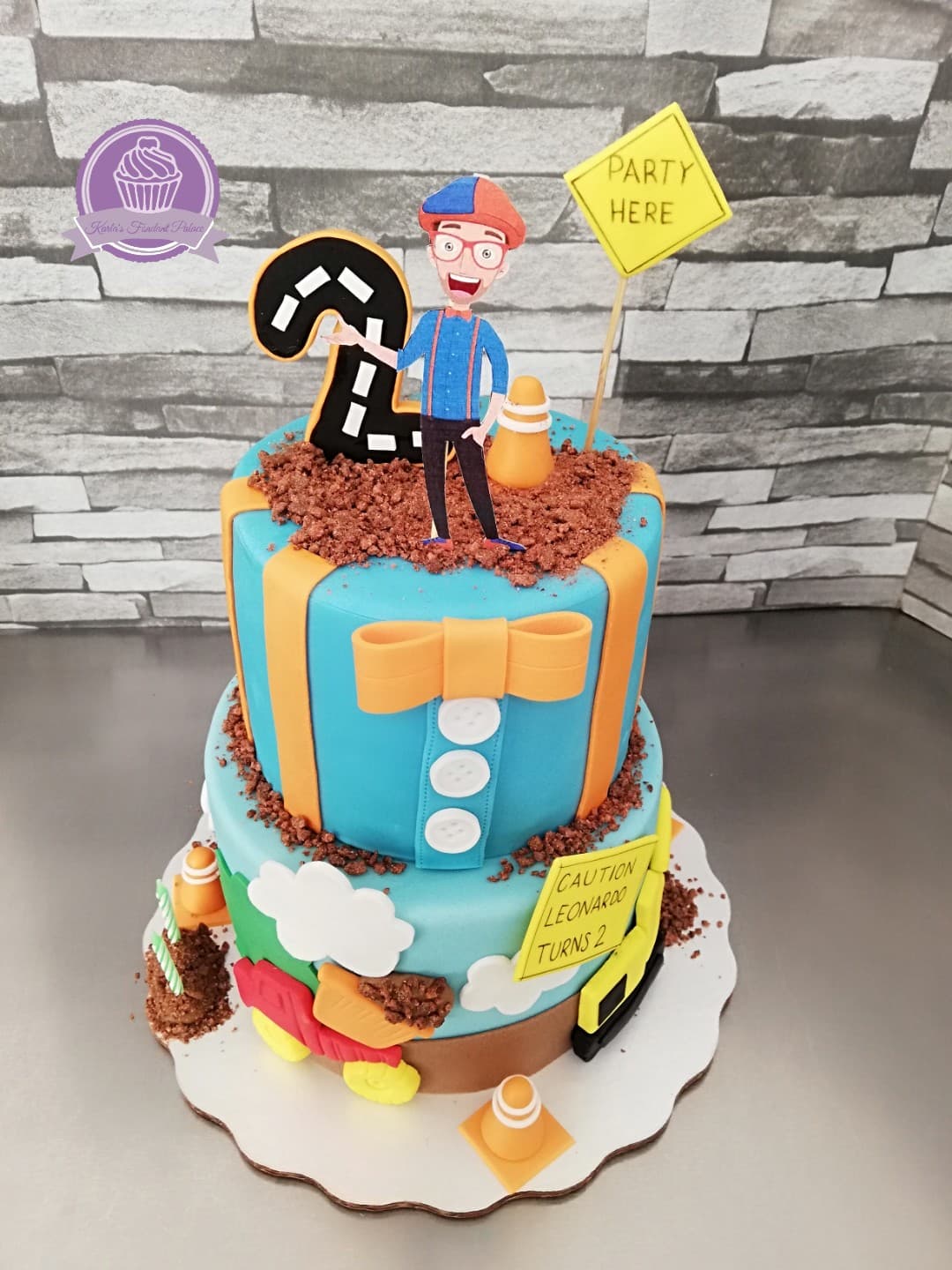 Diseño temático de pastel en Fondant Palace