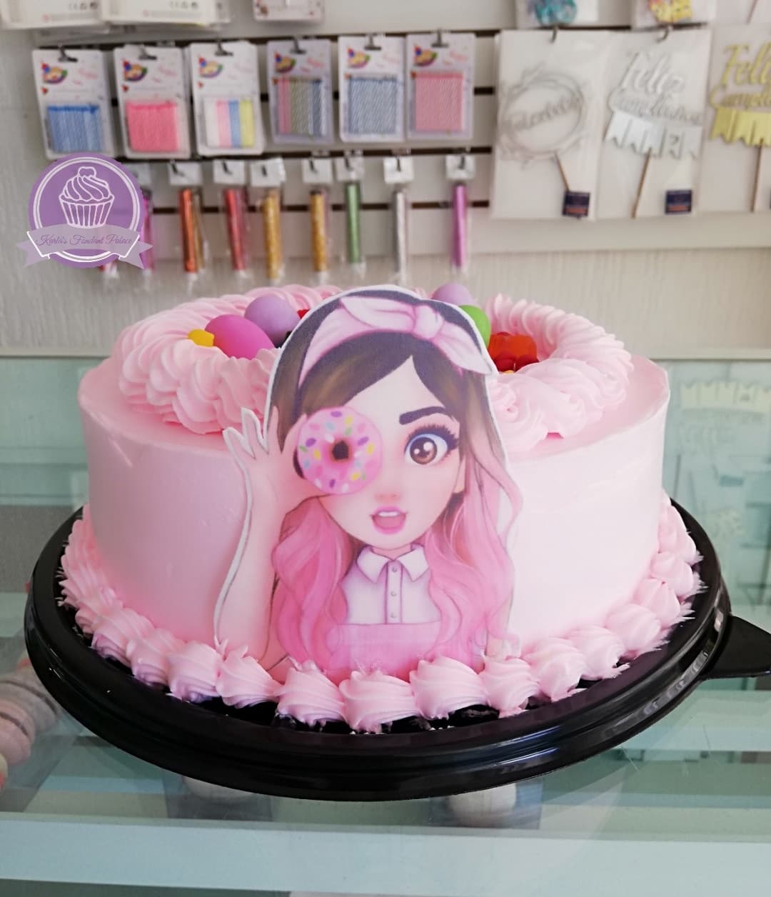 Diseño temático de pastel en Fondant Palace