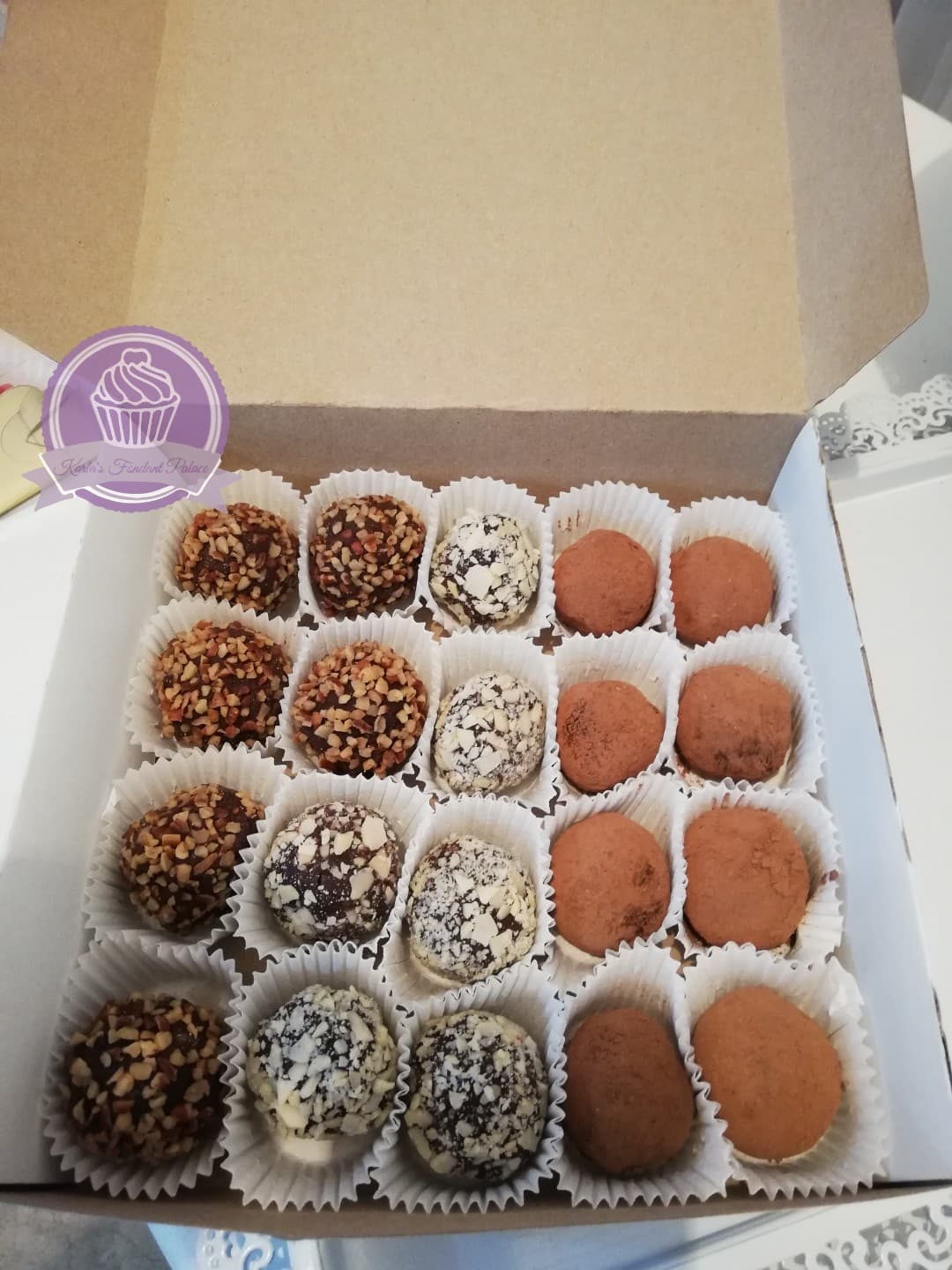 Postre individual para mesa dulce